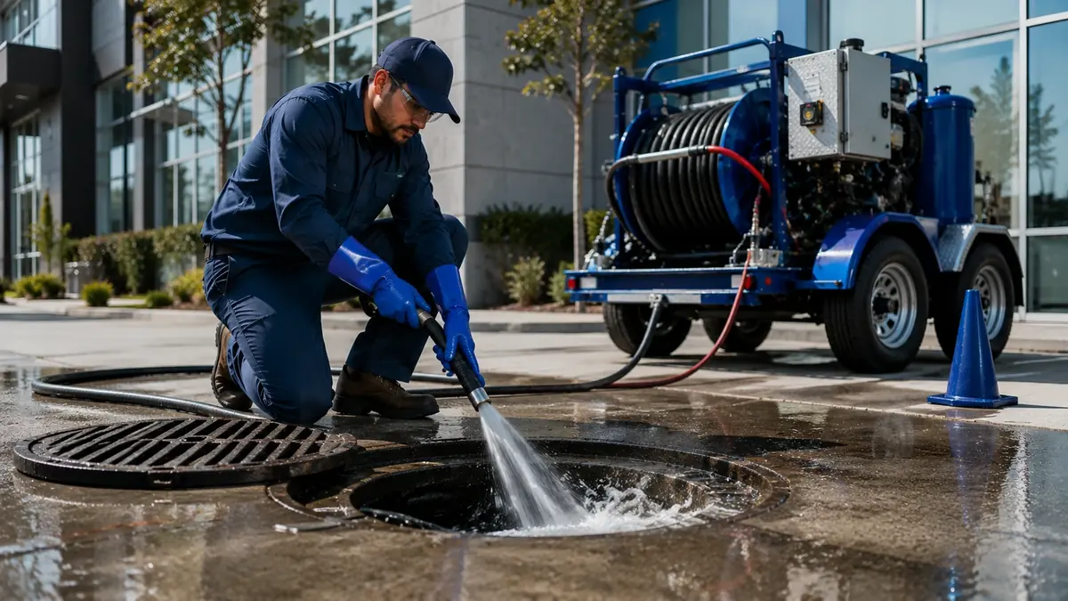 Commercial Hydro Jet Drain Cleaning in Palm Springs