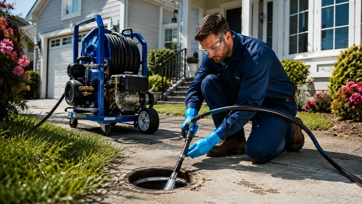 Residential Hydro Jet Drain Cleaning in Palm Springs