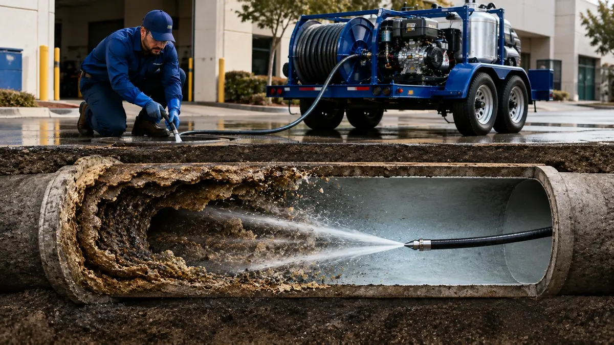 Sewer Pipe Descaling in Palm Springs
